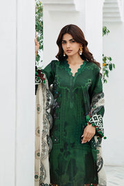 Charizma Print Melody Embroidered Lawn Unstitched 3Pc Suit PM4-08