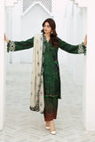 Charizma Print Melody Embroidered Lawn Unstitched 3Pc Suit PM4-08