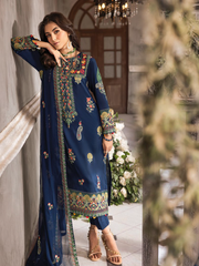 Gul Ahmed Premium Embroidered Lawn Unstitched 3Pc Suit PM-42028