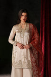 Emaan Adeel Verve Embroidered Raw Silk Unstitched 3Pc Suit - POISE