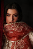 Emaan Adeel Verve Embroidered Raw Silk Unstitched 3Pc Suit - POISE