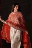Emaan Adeel Verve Embroidered Raw Silk Unstitched 3Pc Suit - POISE