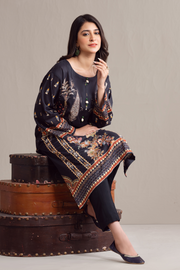 Ittehad Textiles Unstitched Digital Printed Poplin Shirt LF-DP-PB-007