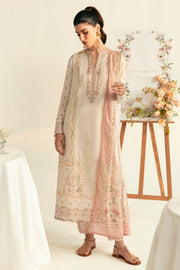 Qalamkar QPrints Unstitched Printed Lawn 3Pc Suit PQ-01A NENA