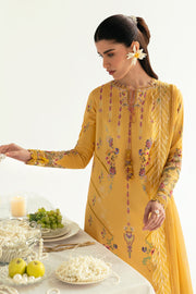 Qalamkar QPrints Unstitched Printed Lawn 3Pc Suit PQ-03B MEHR