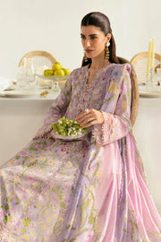 Qalamkar QPrints Unstitched Printed Lawn 3Pc Suit PQ-04A NAMI