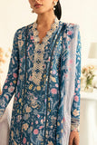 Qalamkar QPrints Unstitched Printed Lawn 3Pc Suit PQ-04B RHEA