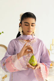 Qalamkar QPrints Unstitched Printed Lawn 3Pc Suit PQ-05B ISLA