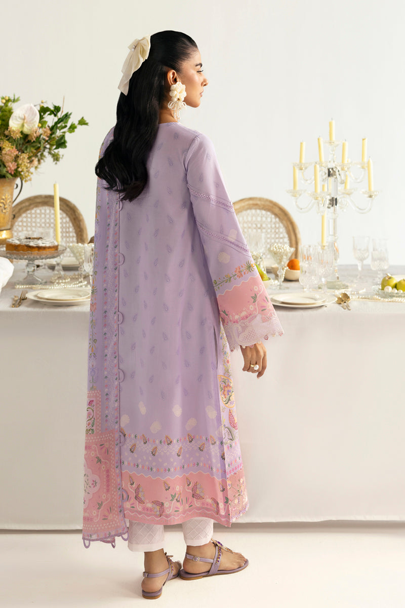Qalamkar QPrints Unstitched Printed Lawn 3Pc Suit PQ-05B ISLA