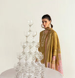 Qalamkar QPrints Unstitched Printed Lawn 3Pc Suit PQ-05A SIAN