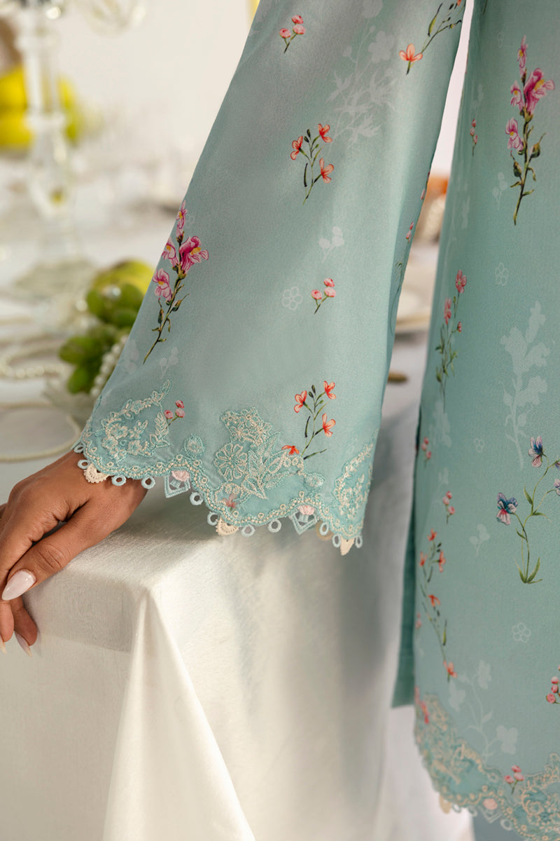 Qalamkar QPrints Unstitched Printed Lawn 3Pc Suit PQ-08B RENA