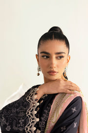 Qalamkar QPrints Unstitched Printed Lawn 3Pc Suit PQ-09B NORA