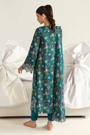Qalamkar QPrints Unstitched Printed Lawn 3Pc Suit PQ-10A FAHA