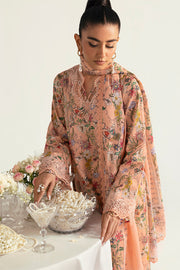 Qalamkar QPrints Unstitched Printed Lawn 3Pc Suit PQ-10B MAIRA
