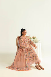 Qalamkar QPrints Unstitched Printed Lawn 3Pc Suit PQ-10B MAIRA