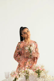 Qalamkar QPrints Unstitched Printed Lawn 3Pc Suit PQ-10B MAIRA