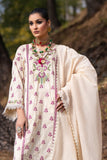 Ittehad Textiles Unstitched Embroidered Lawn 3Pc Suit LF-EM24-3P-UJALA