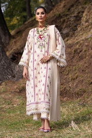 Ittehad Textiles Unstitched Embroidered Lawn 3Pc Suit LF-EM24-3P-UJALA