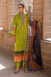 Ittehad Textiles Unstitched Embroidered Lawn 3Pc Suit LF-EM24-3P-BAHARAAN