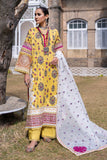 Ittehad Textiles Unstitched Embroidered Lawn 3Pc Suit LF-EM24-3P-SUNEHRI