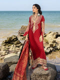 Gul Ahmed Chunri Embroidered Cotton Silk Unstitched 3Pc Suit PRW-42003