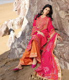 Gul Ahmed Chunri Embroidered Raw Silk Unstitched 3Pc Suit PRW-52019