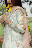 Qalamkar Festive Chikankari Lawn Unstitched 3Pc Suit PS-01 ALIZAY
