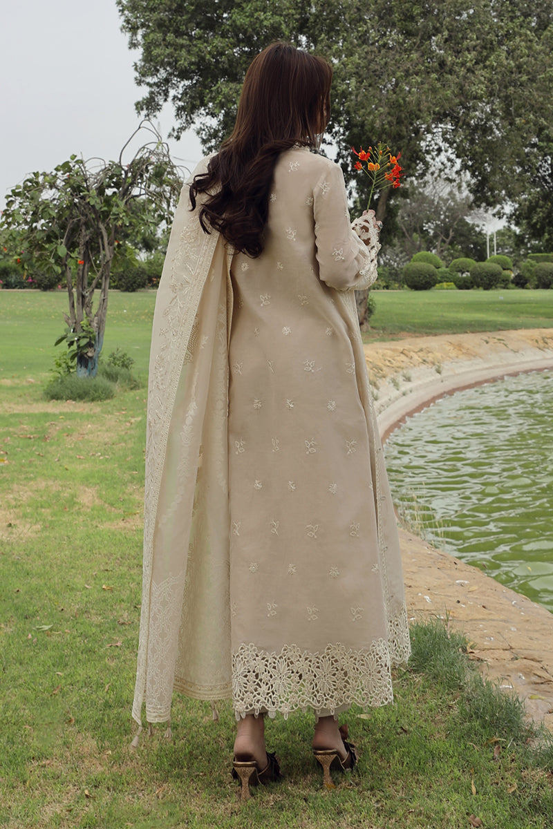 Qalamkar Festive Chikankari Lawn Unstitched 3Pc Suit PS-02 ERICA