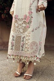 Qalamkar Festive Chikankari Lawn Unstitched 3Pc Suit PS-05 AMAAR