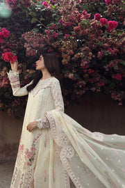 Qalamkar Festive Chikankari Lawn Unstitched 3Pc Suit PS-05 AMAAR