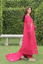 Qalamkar Festive Chikankari Lawn Unstitched 3Pc Suit PS-06 MALIHA