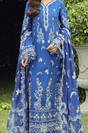 Qalamkar Festive Chikankari Lawn Unstitched 3Pc Suit PS-08 FARHEEN