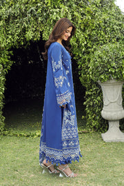 Qalamkar Festive Chikankari Lawn Unstitched 3Pc Suit PS-08 FARHEEN