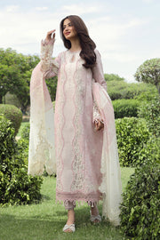 Qalamkar Festive Chikankari Lawn Unstitched 3Pc Suit PS-09 FARVA
