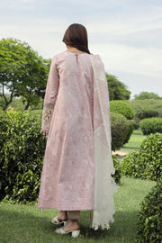 Qalamkar Festive Chikankari Lawn Unstitched 3Pc Suit PS-09 FARVA