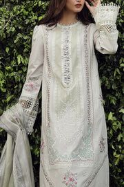 Qalamkar Festive Chikankari Lawn Unstitched 3Pc Suit PS-11 RINNAH