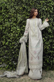 Qalamkar Festive Chikankari Lawn Unstitched 3Pc Suit PS-11 RINNAH