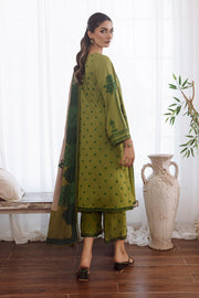 Charizma Poshima Embroidered Leather Unstitched 3Pc Suit PS3-05