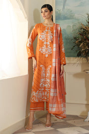 Charizma Poshima Embroidered Leather Unstitched 3Pc Suit PS3-08