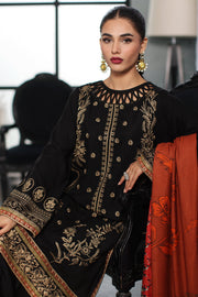 Charizma Poshima Embroidered Leather Unstitched 3Pc Suit PS3-15