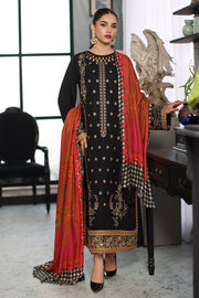 Charizma Poshima Embroidered Leather Unstitched 3Pc Suit PS3-15