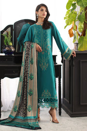 Charizma Poshima Embroidered Leather Unstitched 3Pc Suit PS3-16