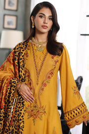 Charizma Poshima Embroidered Leather Unstitched 3Pc Suit PS3-17