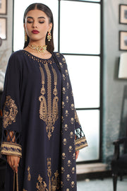 Charizma Poshima Embroidered Leather Unstitched 3Pc Suit PS3-19