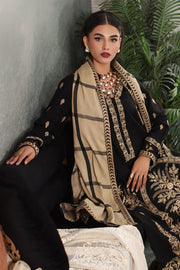 Charizma Poshima Embroidered Leather Unstitched 3Pc Suit PS3-22