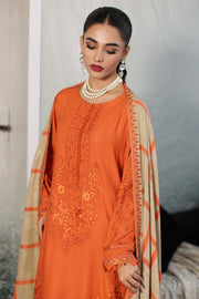 Charizma Poshima Embroidered Leather Unstitched 3Pc Suit PS3-23