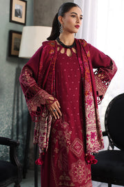 Charizma Poshima Embroidered Leather Unstitched 3Pc Suit PS3-24