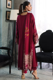 Charizma Poshima Embroidered Leather Unstitched 3Pc Suit PS3-24