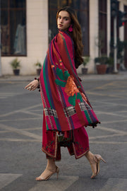 Charizma Poshima Vol-02 Embroidered Leather Unstitched 3Pc Suit PSW5-09