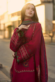 Charizma Poshima Vol-02 Embroidered Leather Unstitched 3Pc Suit PSW5-09